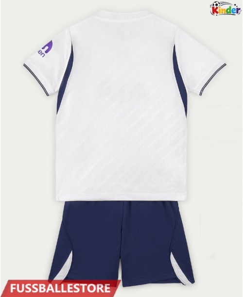 Günstige Tottenham Hotspur Heimtrikotsatz Kinder 2026-27 Kurzarm (+ Kurze Hosen)
